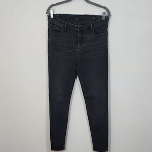 All Saints Black Grace Ankle Jeans Size 30